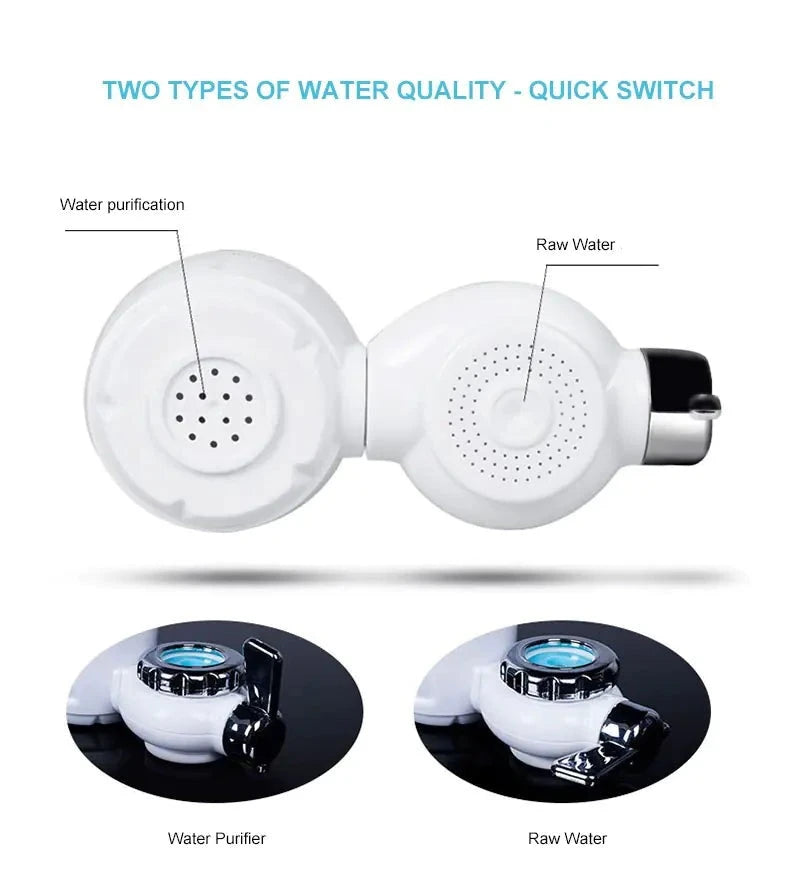 Ceramic Faucet Water Purifier - Twin outlet